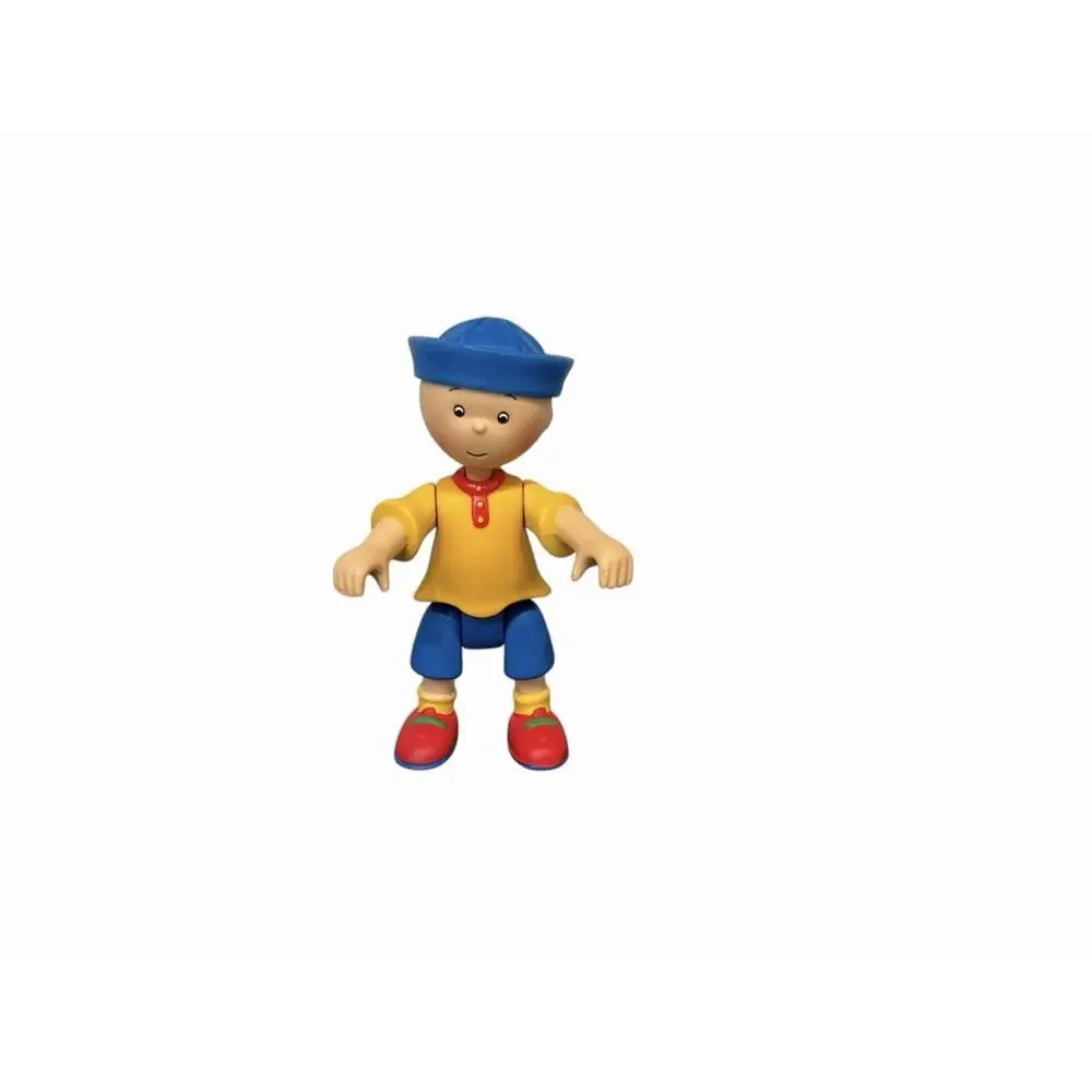 Caullou PBS Kids 3.25” Posable Action Figure Cinar And Irwin 2002